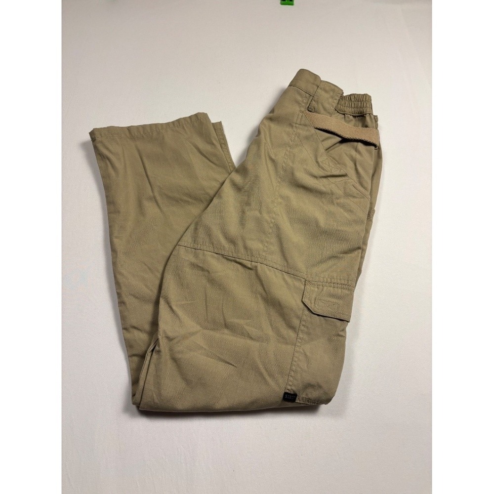 5.11 Tactical Series Cargo Pants Tan Khaki Men's Size 32 Utility Trousers